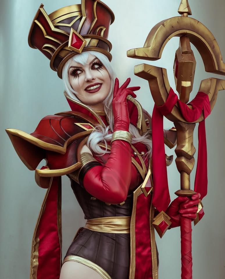 Косплей на Салли Вайтмейн (Sally Whitemane) из World of Warcraft